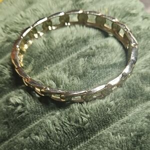 Gold-Tone Linked Bangle Bracelet - Women's Jewelry